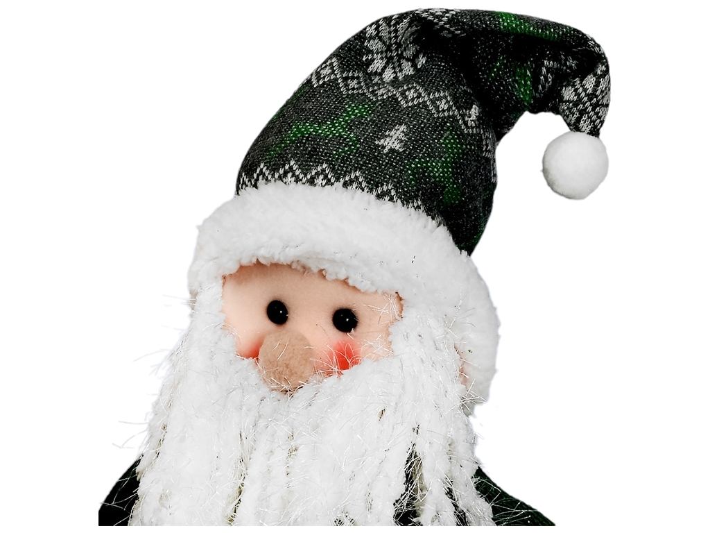 Фігура новорічна Santa&Co, 49-97см (ноги-телескоп)