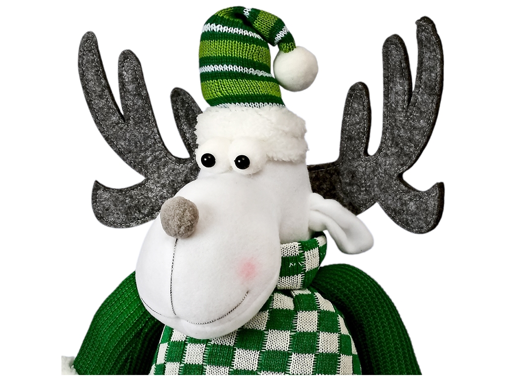 Фігура новорічна Santa&Co, 49-97см (ноги-телескоп)