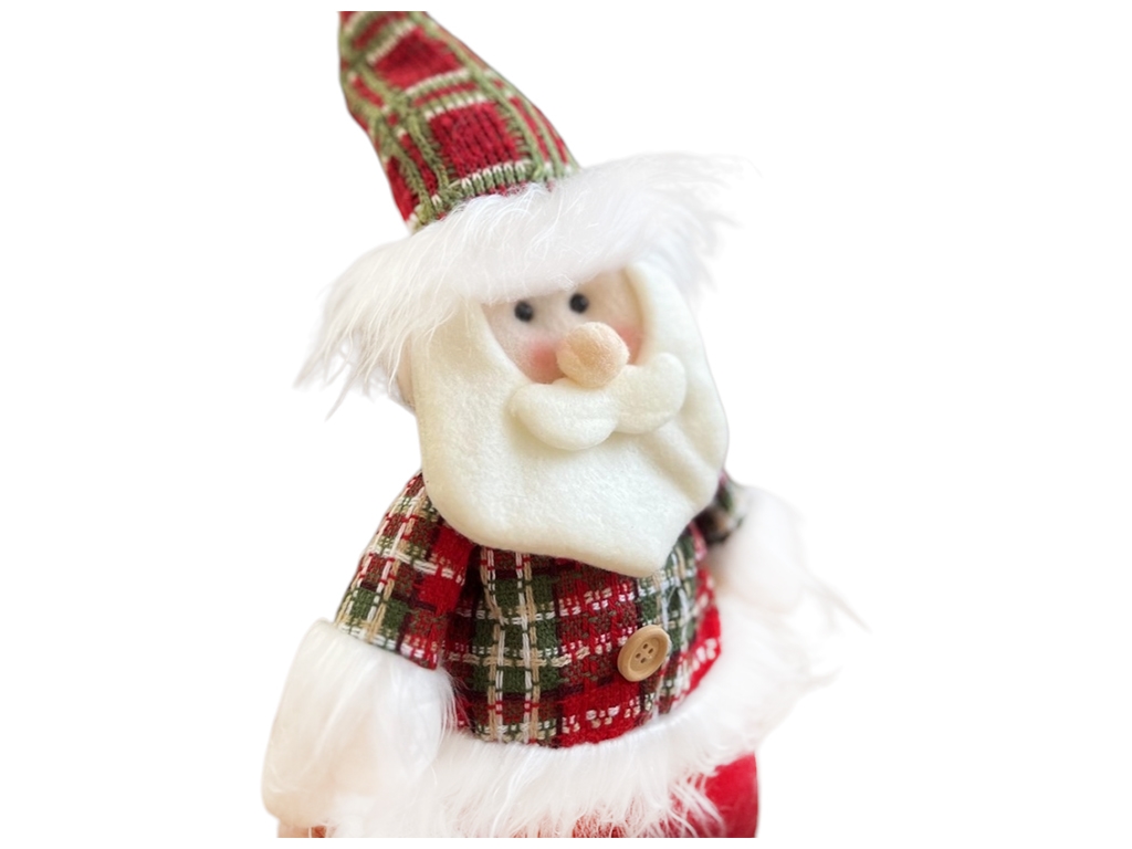 Фигура новогодняя Santa Snowman, 57см