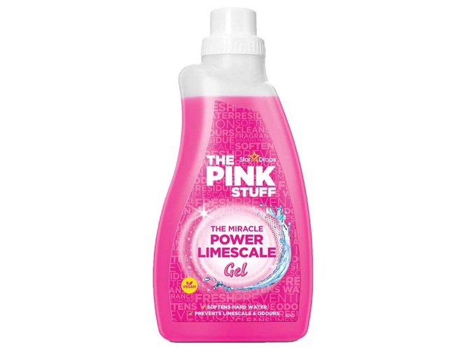 Гель для стиральной машины Pink Stuff против известкового налета, 1л