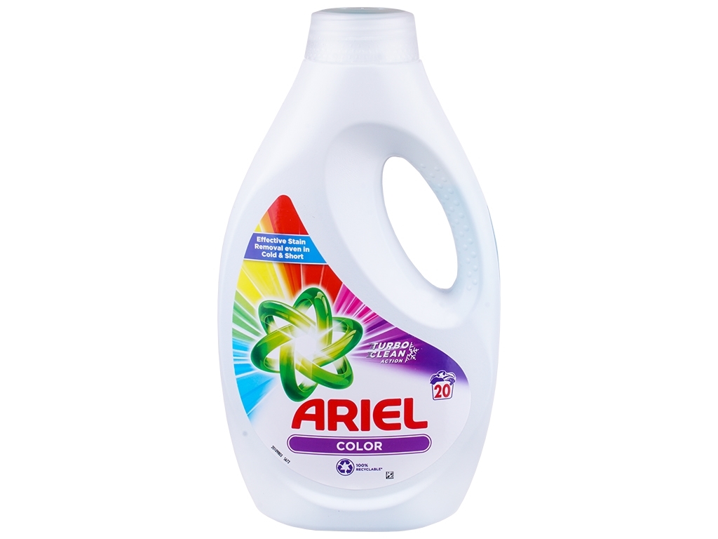 Гель для стирки Ariel Color Чистота и Свежесть, для цветного белья, 20 циклов, 1л