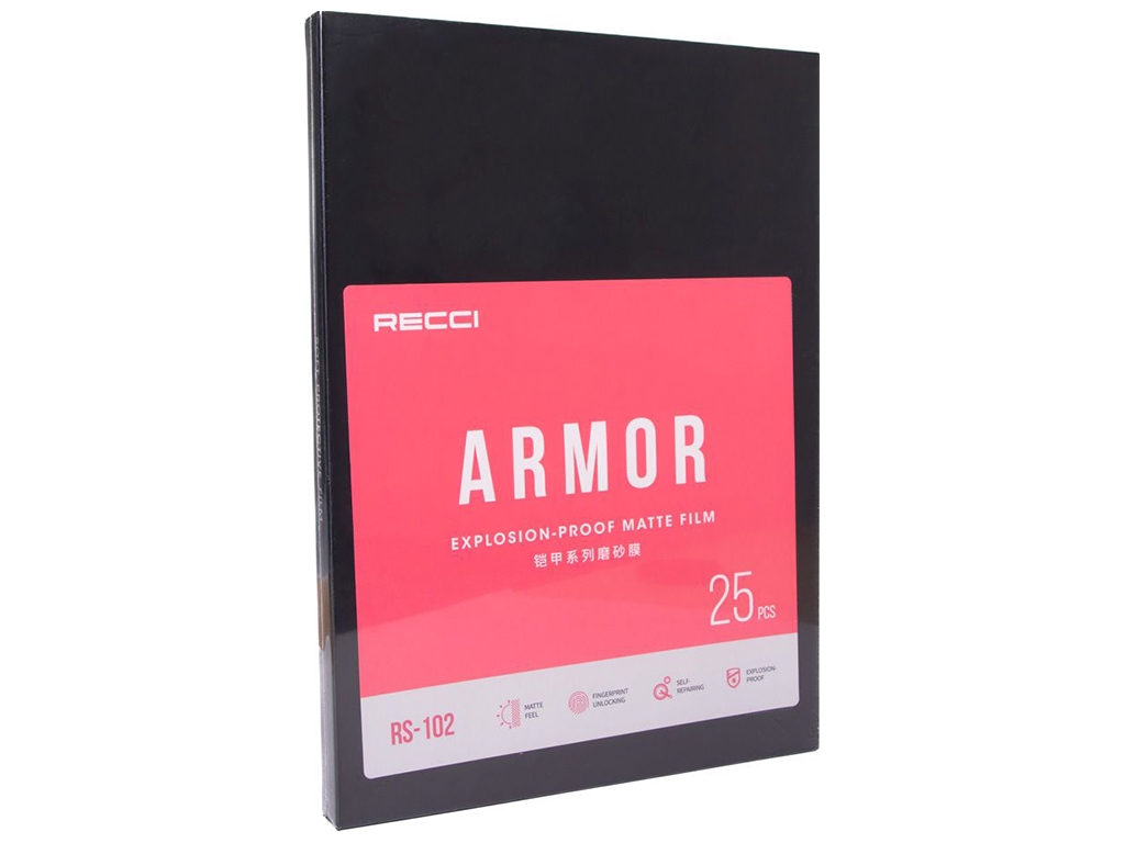 Гідро-гель Плівка Recci Tablet Matte 3A RS-102 25 шт Мат Колір Прозорий