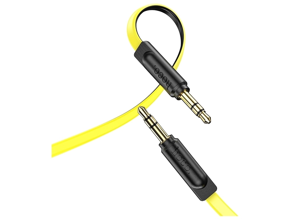 Кабель Aux Hoco UPA16 audio cable Колір Жовтий