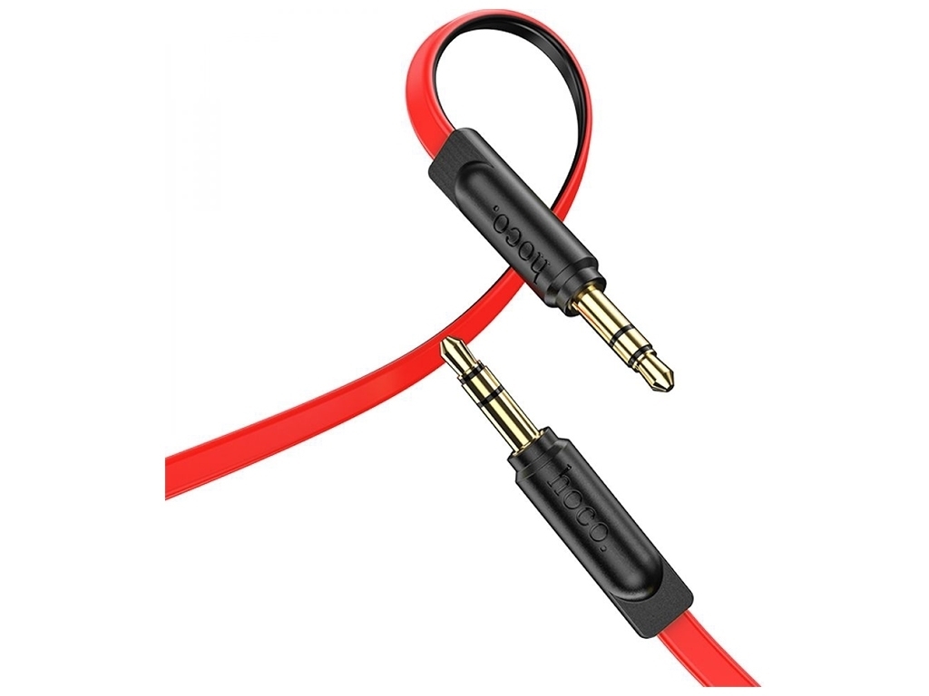 Кабель Aux Hoco UPA16 audio cable Колір Червоний