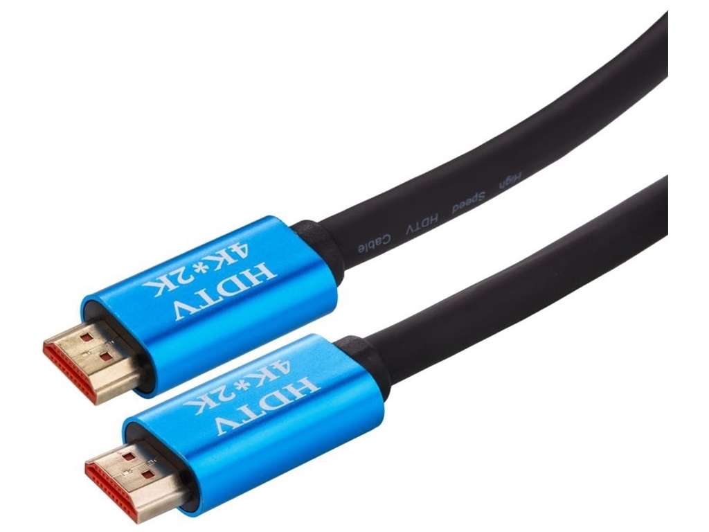 Кабель HDMI- HDMI 2.0V 3m 4K, Чёрный