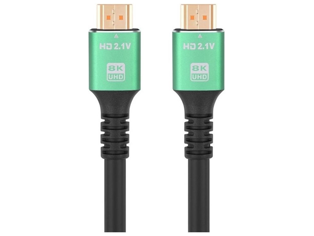 Кабель HDMI- HDMI 2.1V 3m 8K 120 fps, Чорний