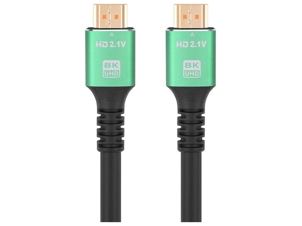 Кабель HDMI- HDMI 2.1V 5m 8K 120 fps, Чорний