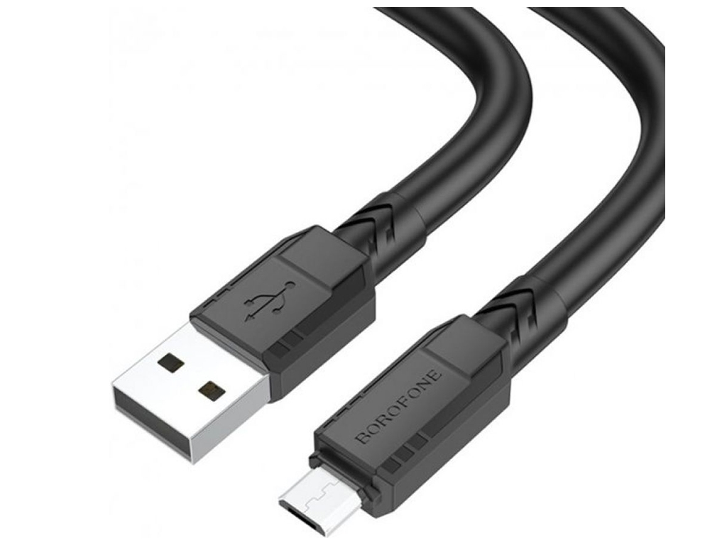 Кабель USB Borofone BX81 Micro, Чорний