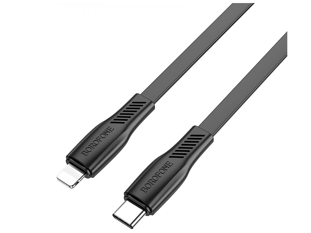 Кабель USB Borofone BX85 PD20W Type C to Lightning, Чорний
