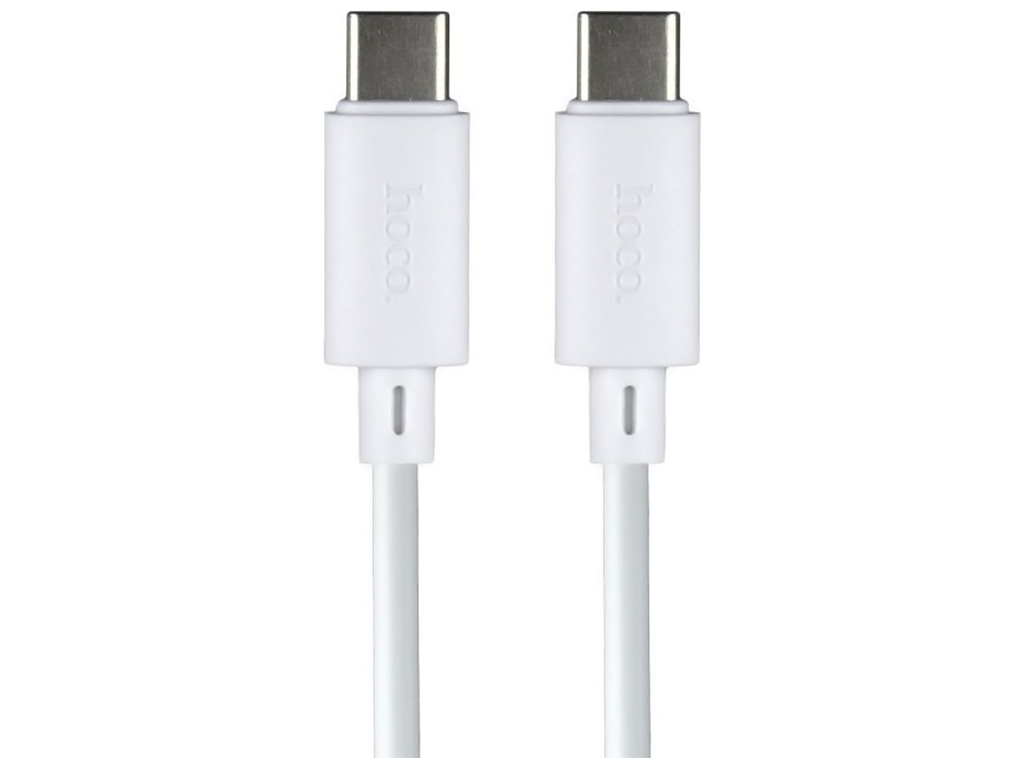 Кабель USB Hoco X88 Gratified 60W Type-C to Type-C, Білий