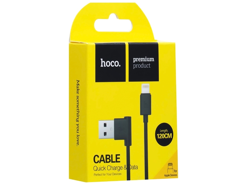 Кабель USB Hoco UPL11 L Share Lightning, Чорний