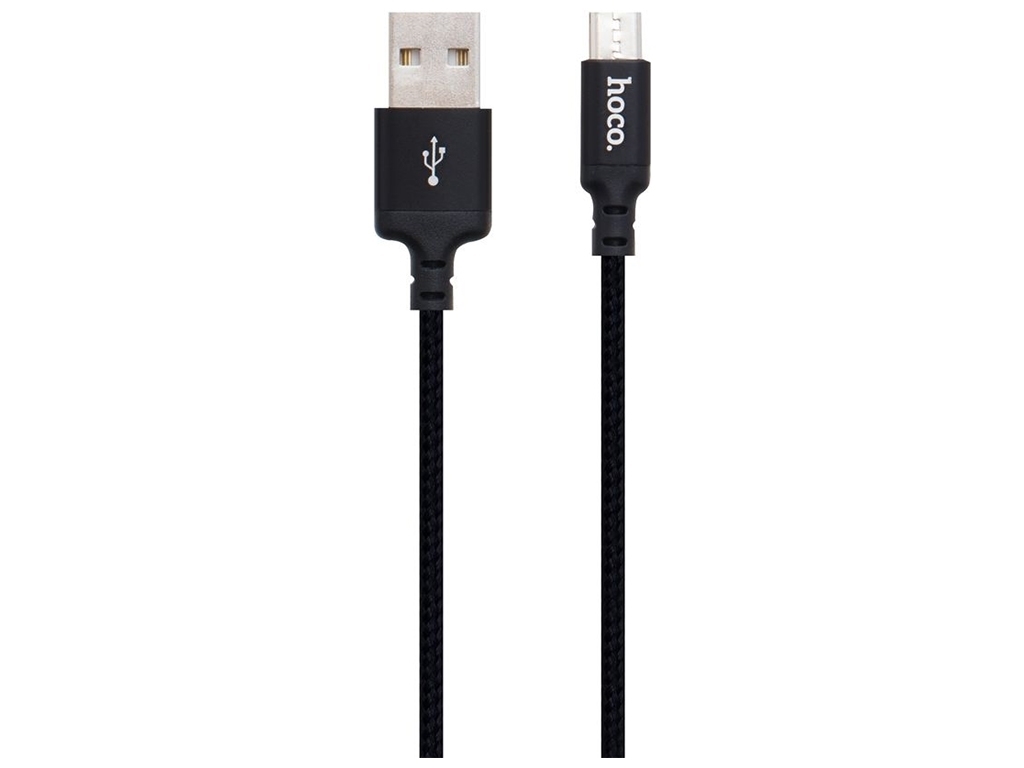 Кабель USB Hoco X14 Times Speed Micro 2m Колір Чорний