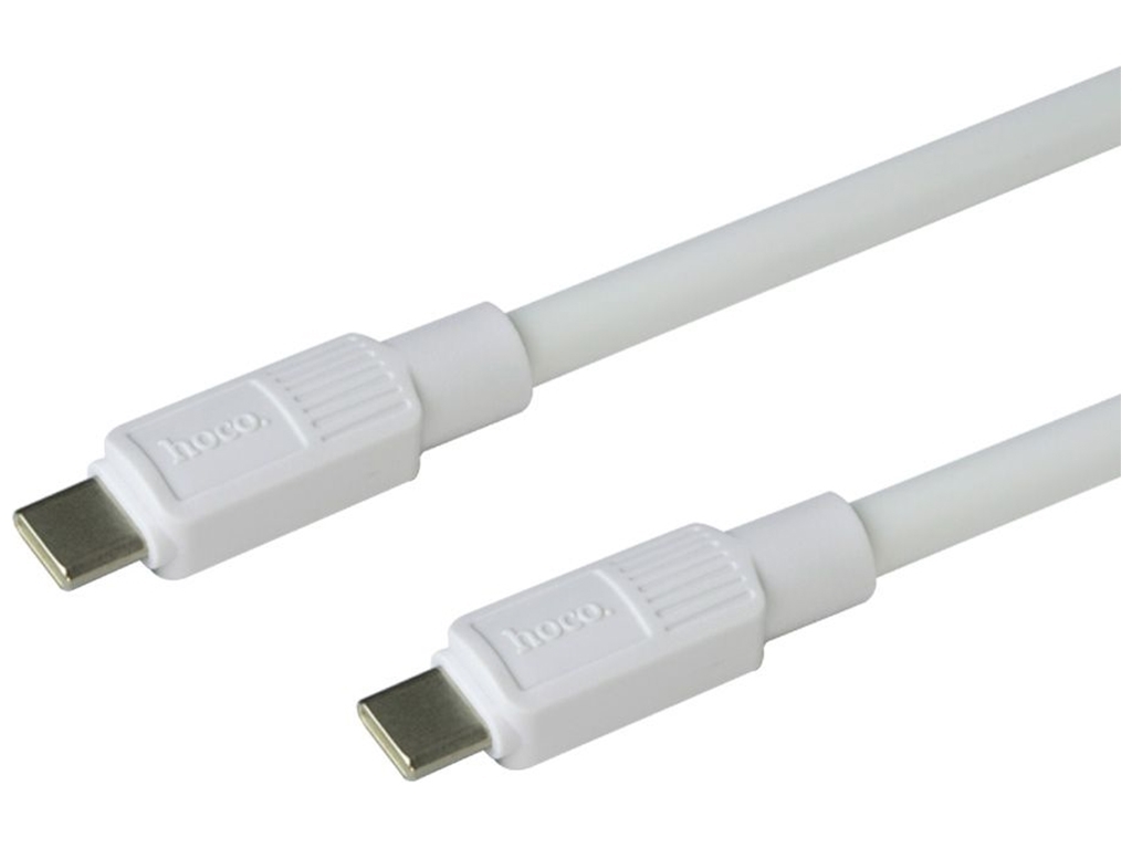 Кабель USB Hoco X84 60W Type-C to Type-C, Білий