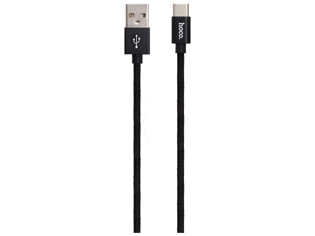 Кабель USB Hoco X35 Premium Charging Type-C 0.25m Колір Чорний