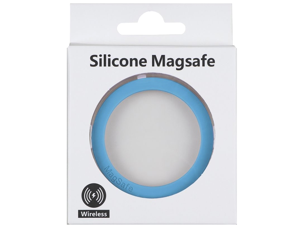 Кольцо Silicone MagSafe Голубой,8