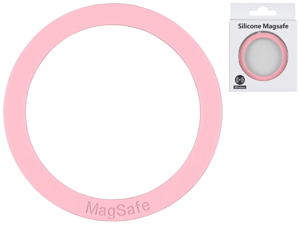 Кольцо Silicone MagSafe Розовый,6
