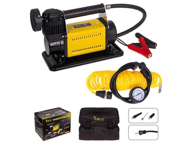 Компрессор T-max 30A/150psi/72L/min/ клеммы, шланг (8072601)