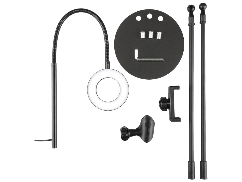Лампа Fill Light 3 in 1 9см Настільна, Чорний