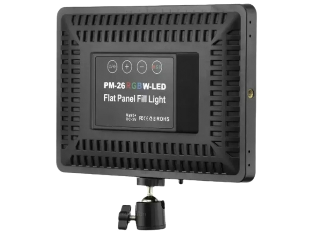 Лампа LED RGB Camera Light 14” (PM-26), Цвет Черный