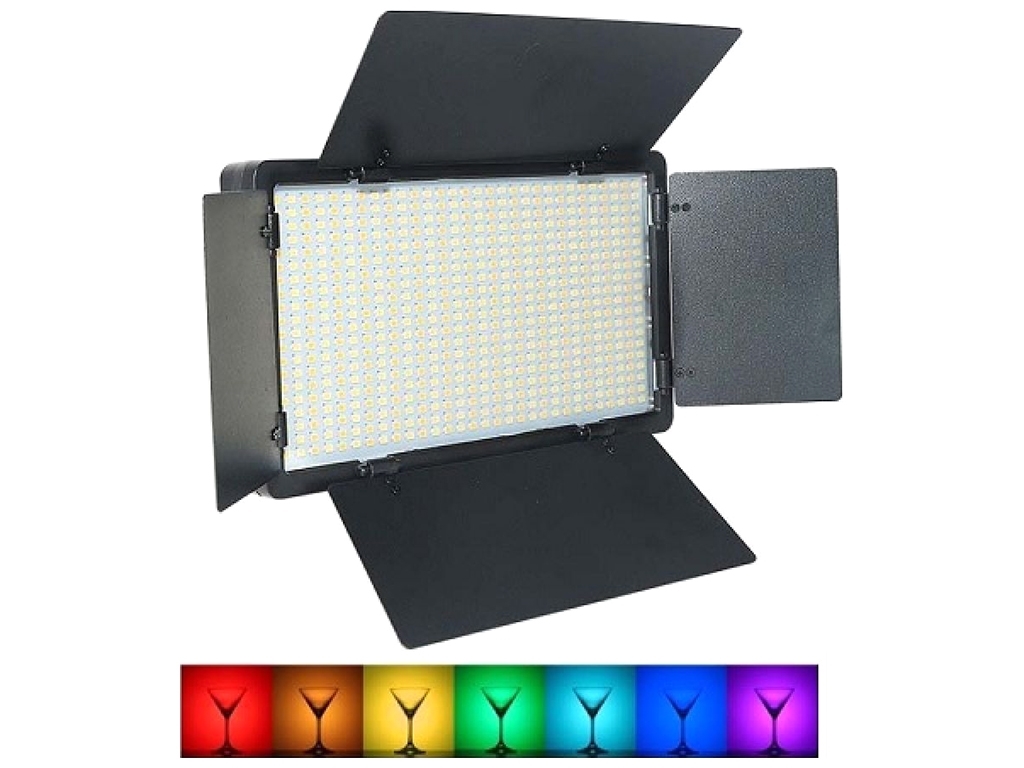 Лампа LED RGB Camera Light 29cm (E-600), Цвет Черный