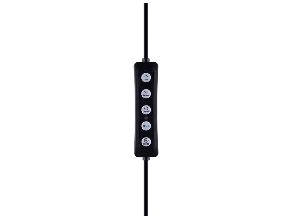Лампа RGB MJ26 (remote) 26см, Чёрный
