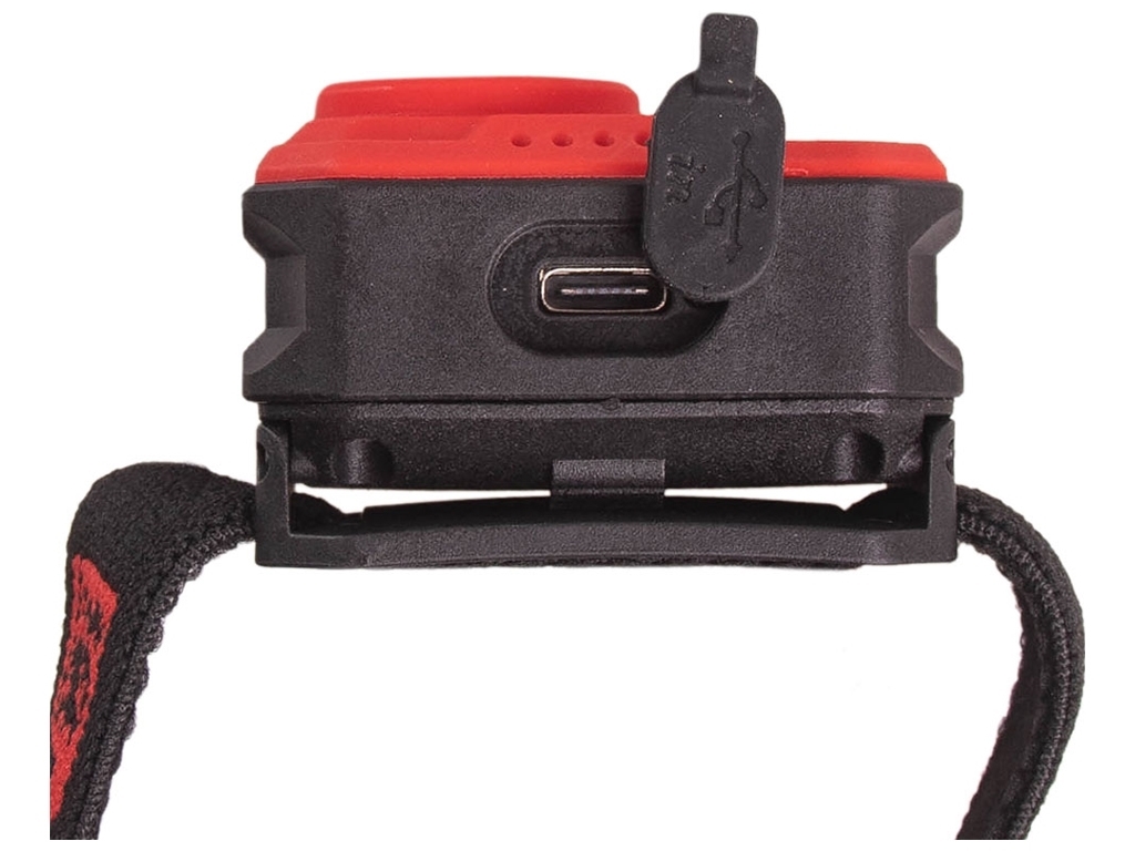 Фонарь налобный VOIN VL-167, 3W-COB (W/R)+3W XPE/АКБ800mAh
