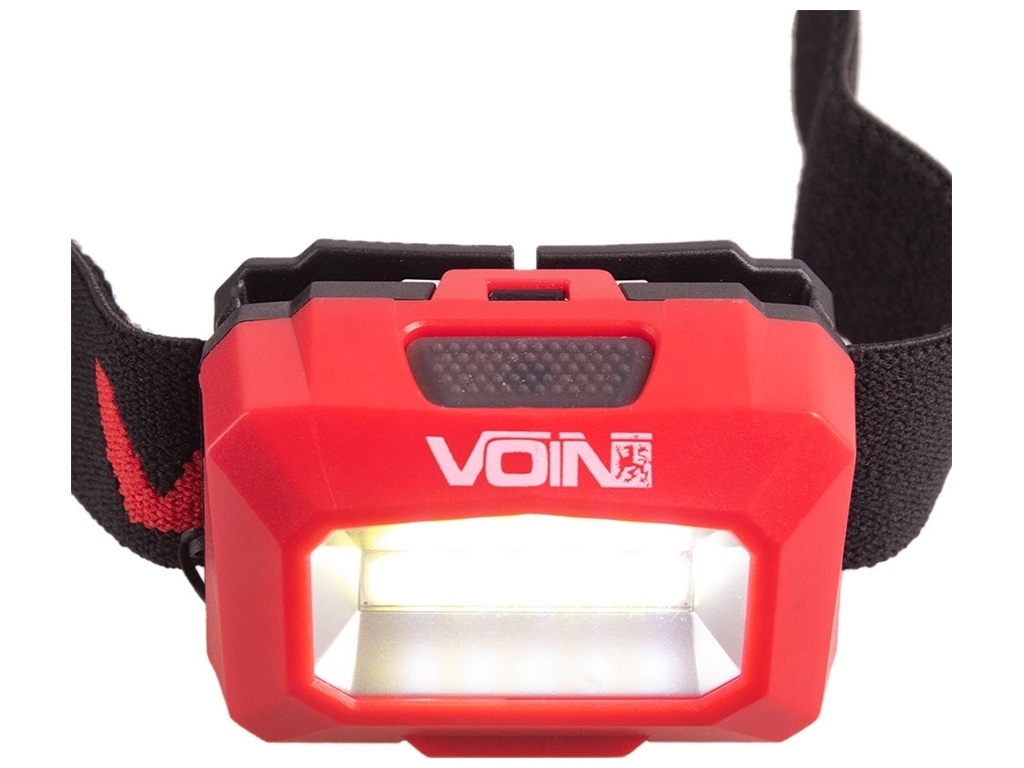 Ліхтар налобний VOIN VL-103, 1W-COB (W/R), АКБ 1200mAh
