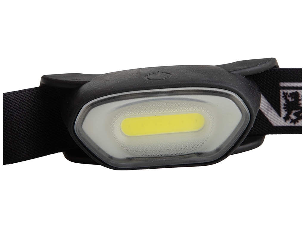 Фонарь налобный VOIN VL-9037, LED COB 80Lm (2xAAA не в комплекте)