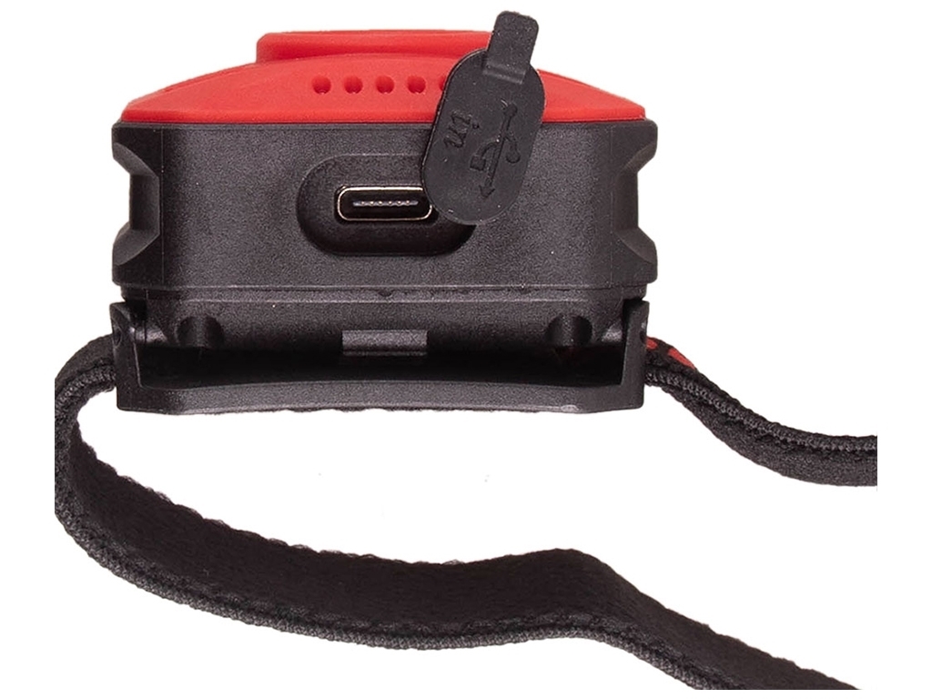 Фонарь налобный VOIN VL-163, 2x3W-COB (W/R)+3W XPE/АКБ 800mAh