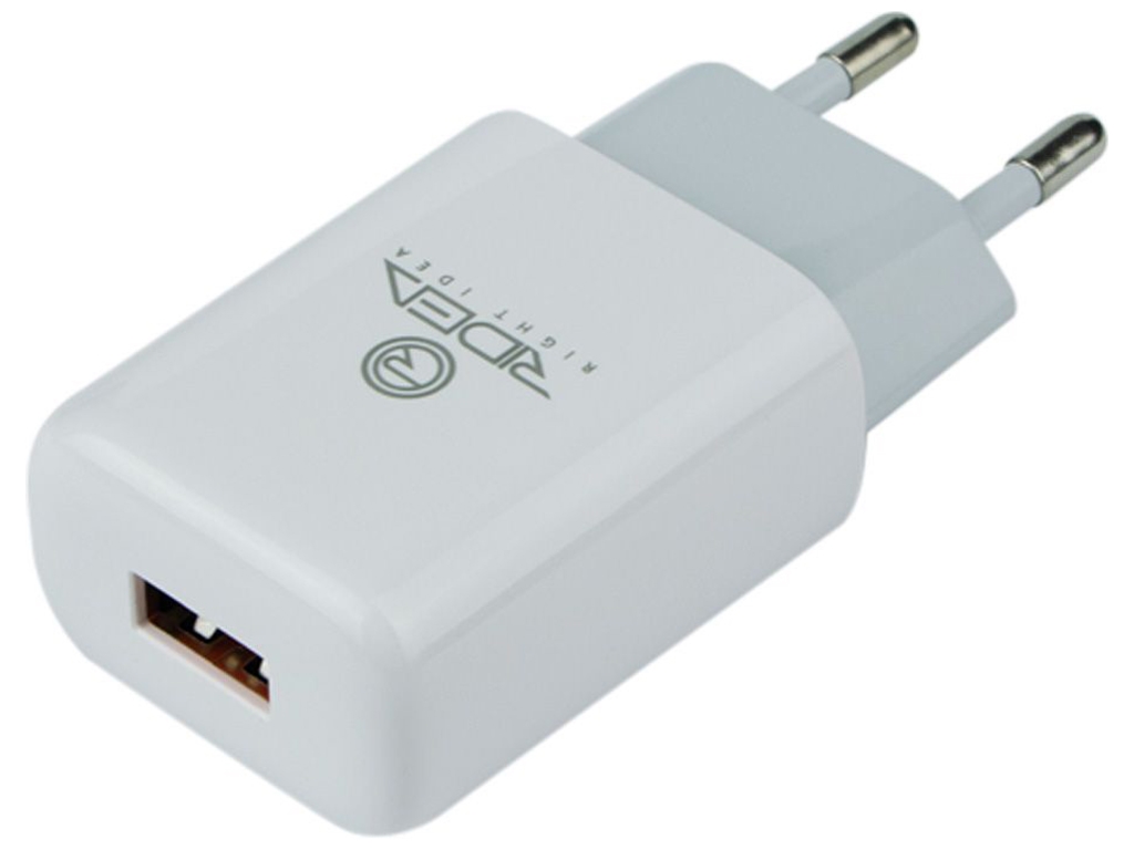 Сетевое зарядное устройство Ridea RW-11111 Element Micro 2.1 A Цвет Белый