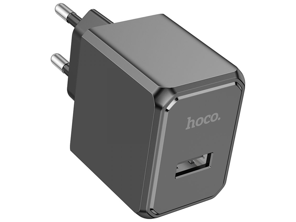 Мережевий Зарядний Пристрій Hoco CS11A 1USB 2.1A Колір Чорний