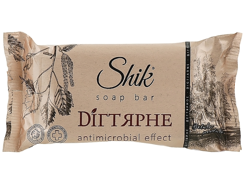Мыло туалетное Shik Дегтярное, 100г