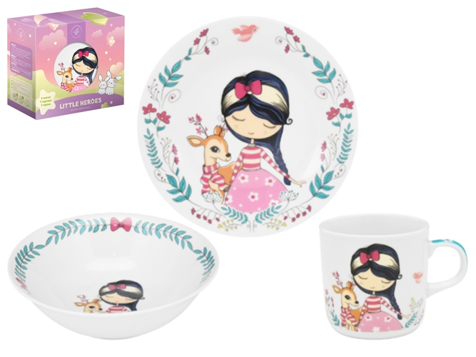 Набір посуду дитячого Limited Edition Fairy (упаковка 3 предмети) 6900068012325