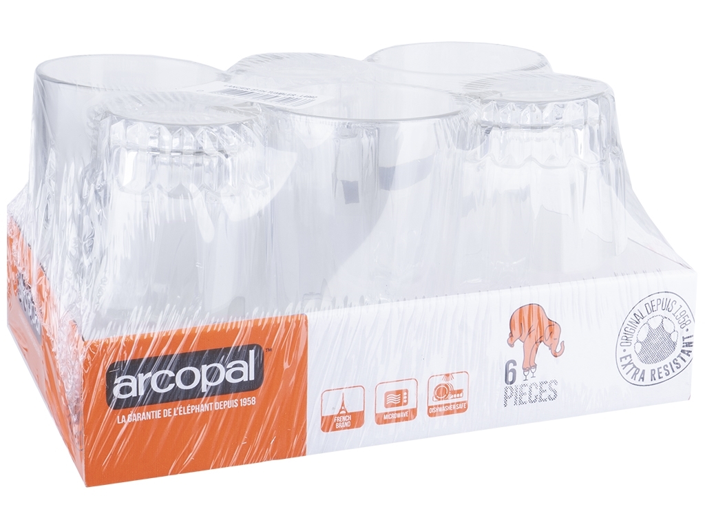Набір склянок Arcopal Lancier високих, 270мл (ціна за набір 6шт) 35167