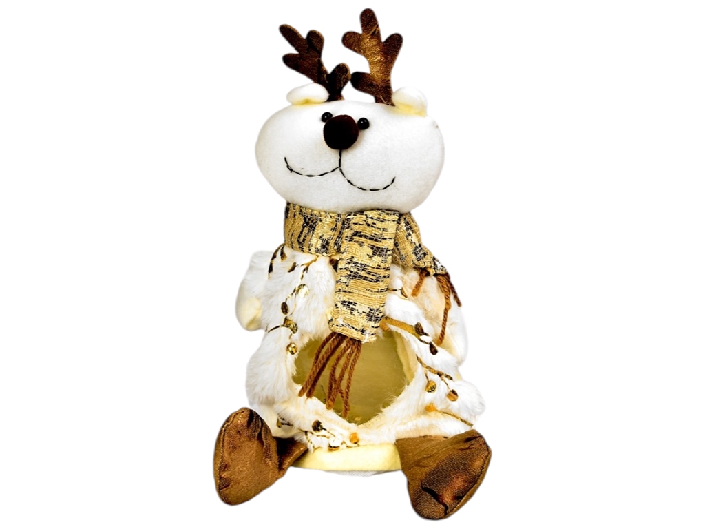 Новогодний мешок для подарков Santa&Co, 12x22см