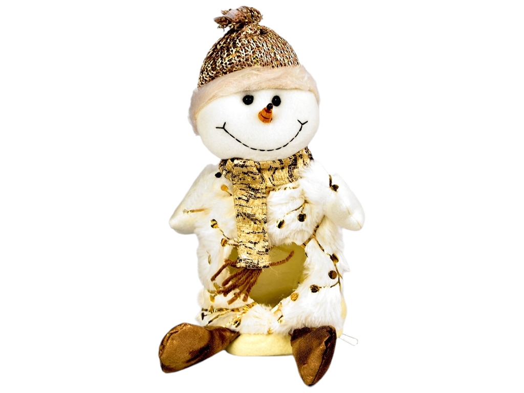 Новогодний мешок для подарков Santa&Co, 12x22см