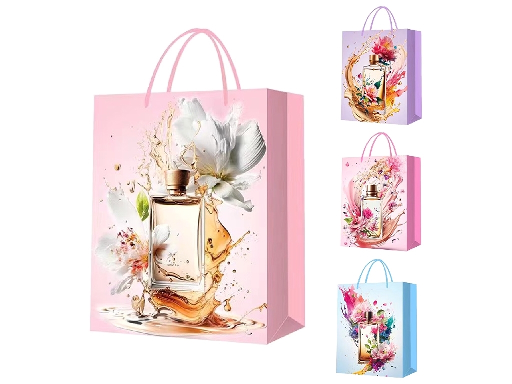 Пакет подарочный бумажный S Perfume, 18x23x10см