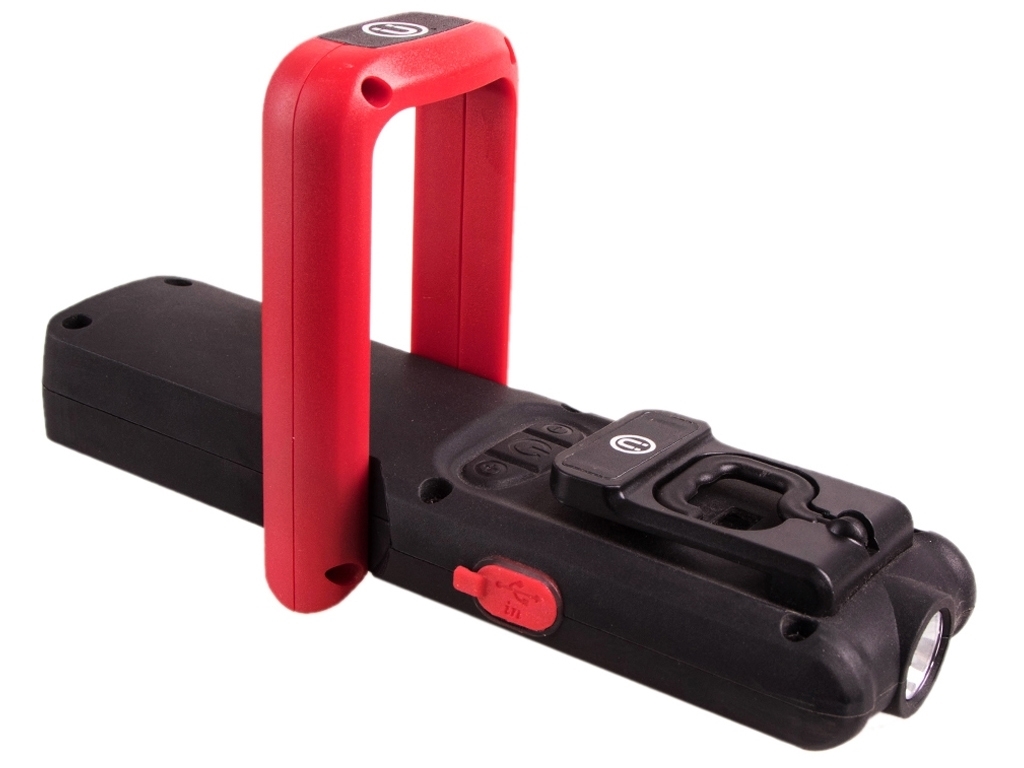Переносная лампа Voin, 5W-COB+3W XPE, Power Bank 2000mAh, магнит, индикатор заряда, 15х4х3см (VL-109