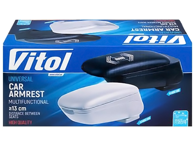 Подлокотник Vitol, HJ48018, серый