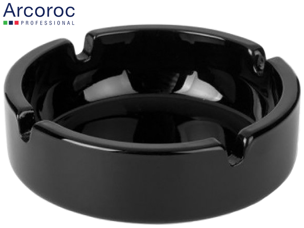Попільничка Arcoroc Stackable Black Ashtray D10,7см (ціна за 1шт) 60276