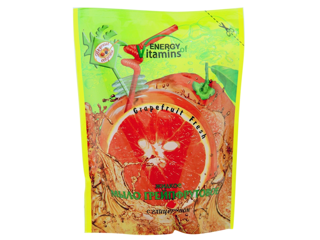 Рідке мило "Energy of Vitamins" - "Грейпфрутове" 450мл Duo-Pack