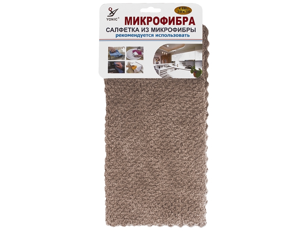 Серветка з мікрофібри, 30х30см