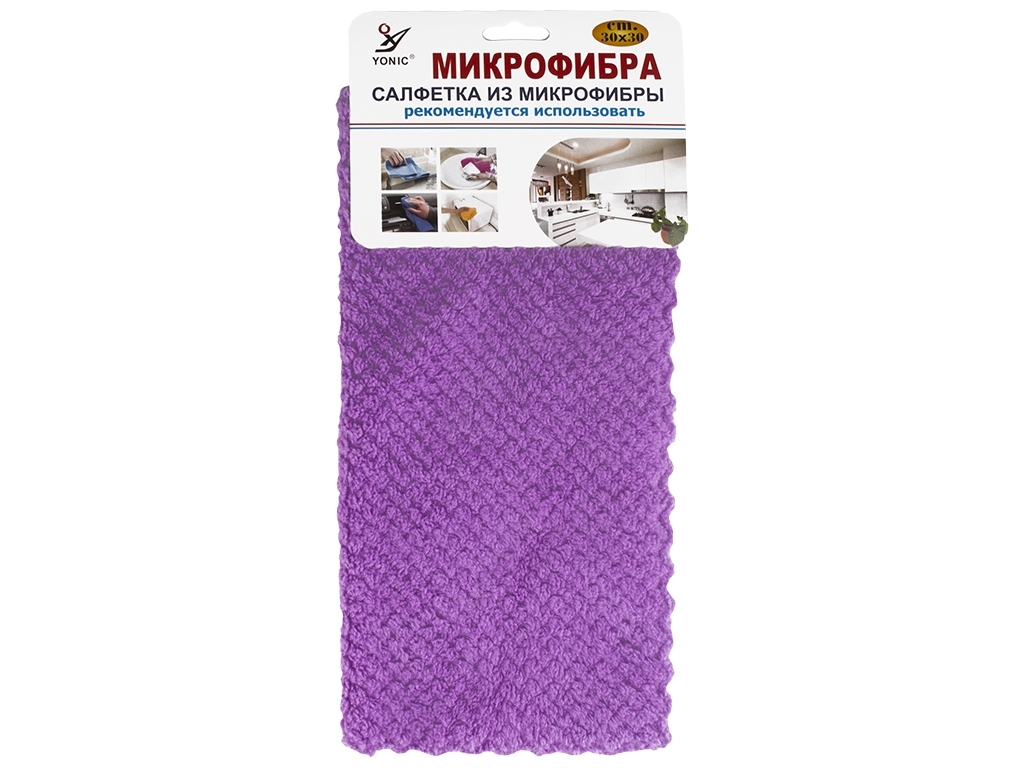 Серветка з мікрофібри, 30х30см