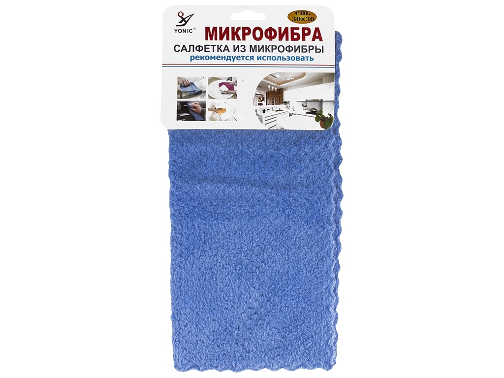 Серветка з мікрофібри, 30х30см