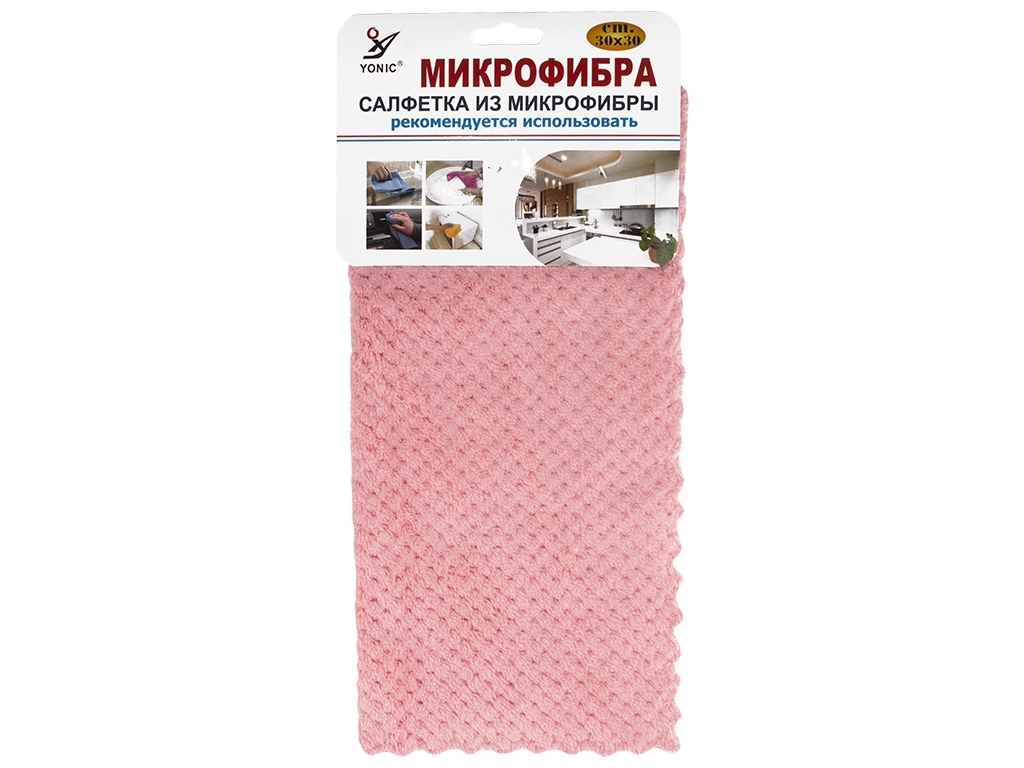 Серветка з мікрофібри, 30х30см