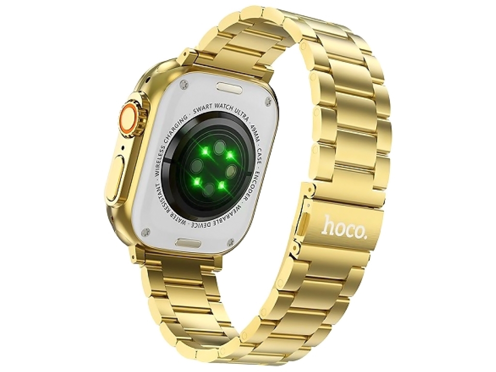Смарт Часы Hoco Y12 Ultra Golden Цвет Золотой