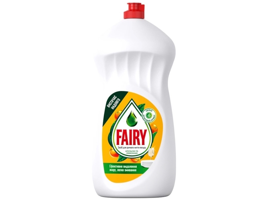 Средство для мытья посуды Fairy Апельсин и Лимонник, 1,5л