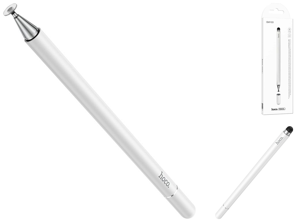 Стілус Hoco GM103 Universal Capacitive Pen, Білий
