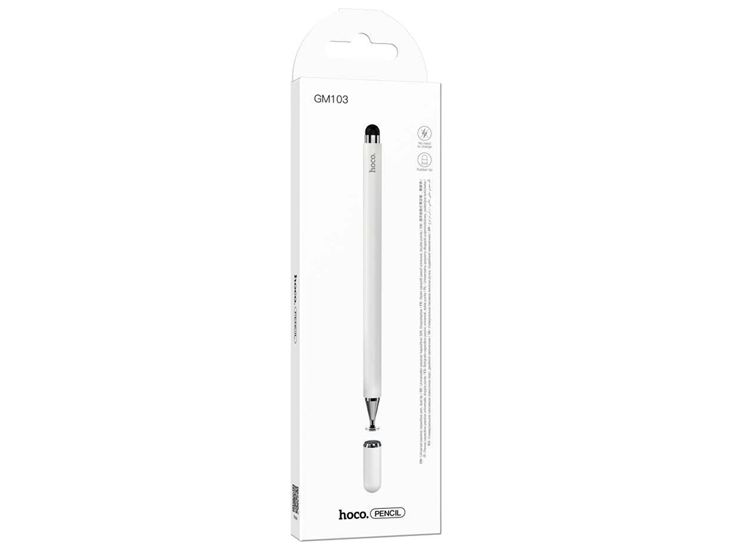 Стілус Hoco GM103 Universal Capacitive Pen, Білий