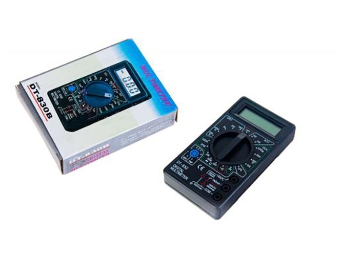 Цифровой мультиметр 830 В (DT-830В)